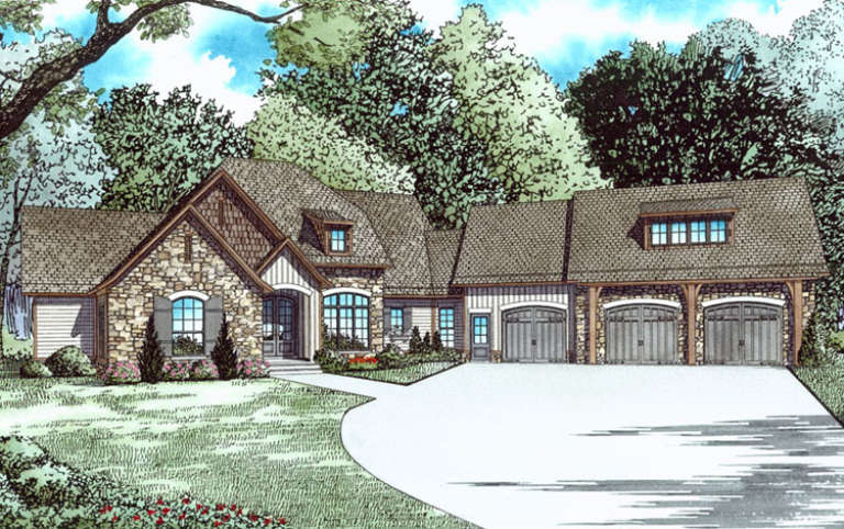 House Plan House Plan #17005 Front Elevation