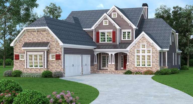 House Plan House Plan #17035 Front Elevation