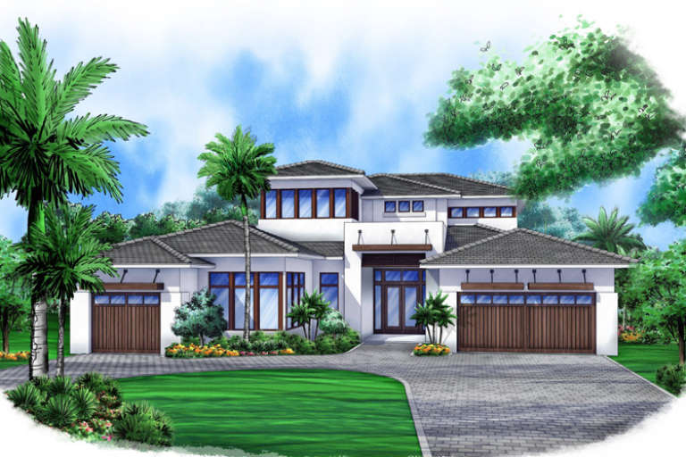 House Plan House Plan #17080 Front Elevation