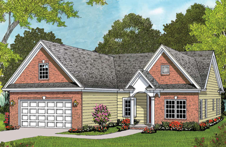 House Plan House Plan #17118 Front Elevation