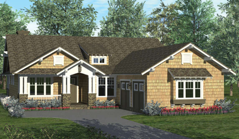 House Plan House Plan #17136 Front Elevation