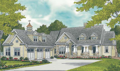 Country House Plan #3323-00625 Elevation Photo