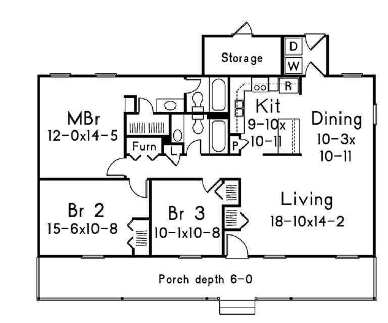 House Plan House Plan #17185 Drawing 1