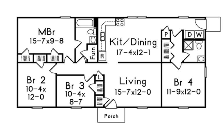 House Plan House Plan #17186 Drawing 1