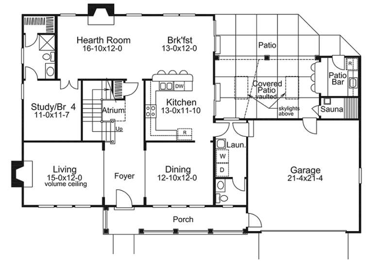 House Plan House Plan #17215 Drawing 1