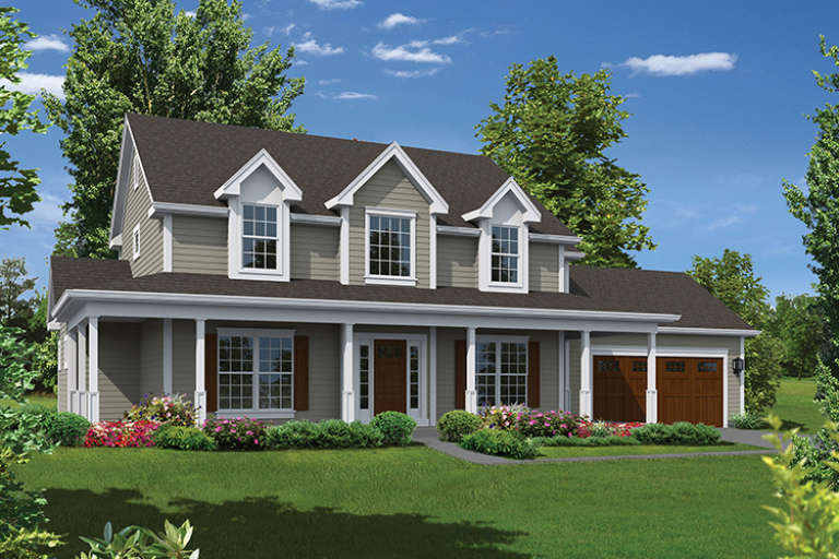 House Plan House Plan #17239 Front Elevation