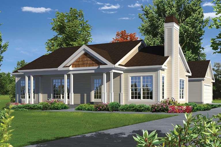 House Plan House Plan #17242 Front Elevation
