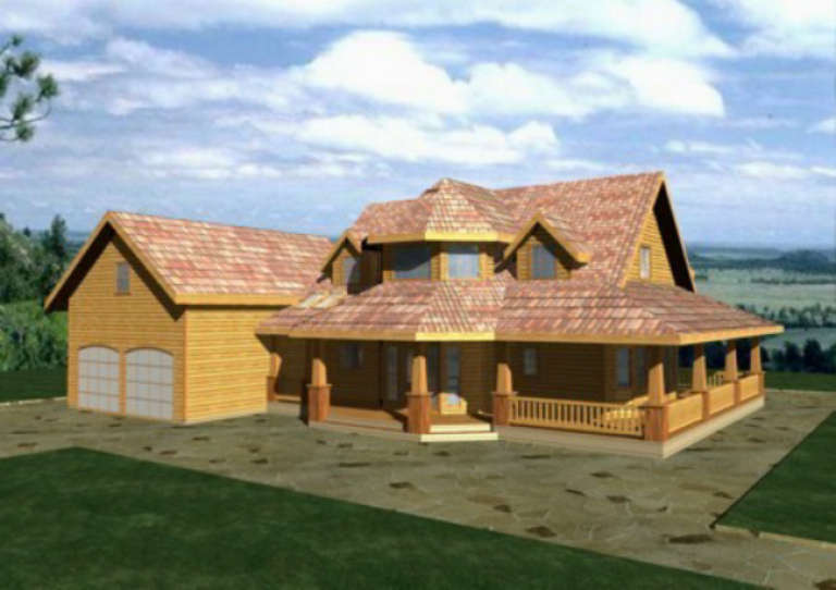 House Plan House Plan #1728 Front Elevation