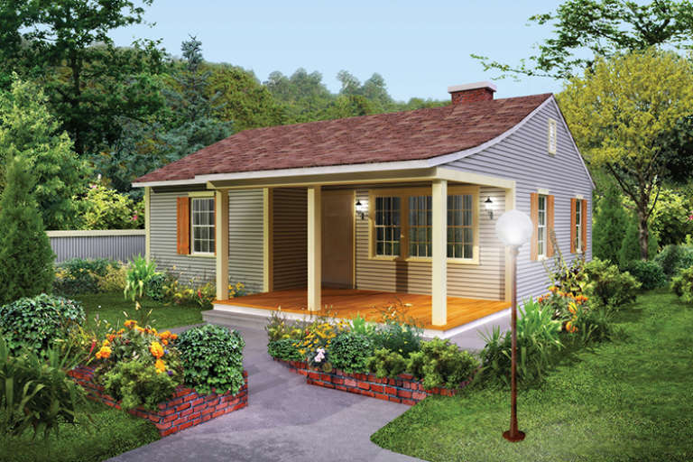 House Plan House Plan #17305 Front Elevation