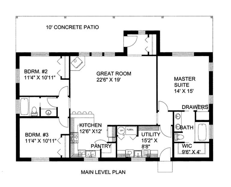 House Plan House Plan #17339 Drawing 1