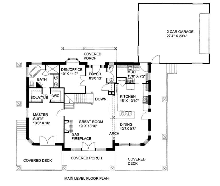 House Plan House Plan #17360 Drawing 1