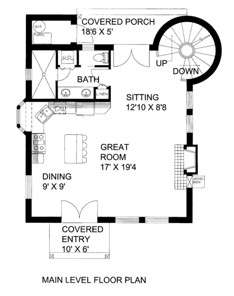 House Plan House Plan #17363 Drawing 1