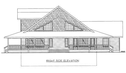 Mountain House Plan #039-00590 Elevation Photo