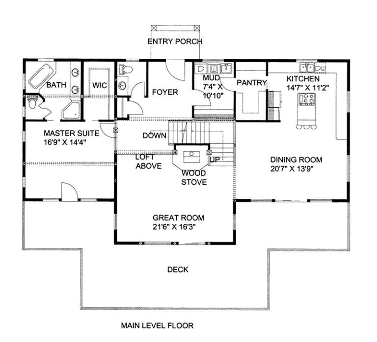 House Plan House Plan #17392 Drawing 1