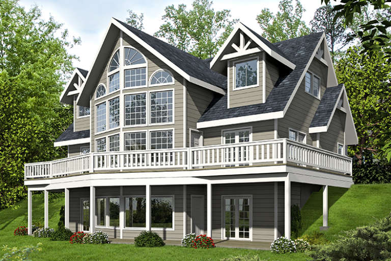 House Plan House Plan #17403 Front Elevation