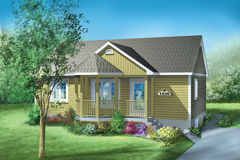House Plan House Plan #17465 Front Elevation