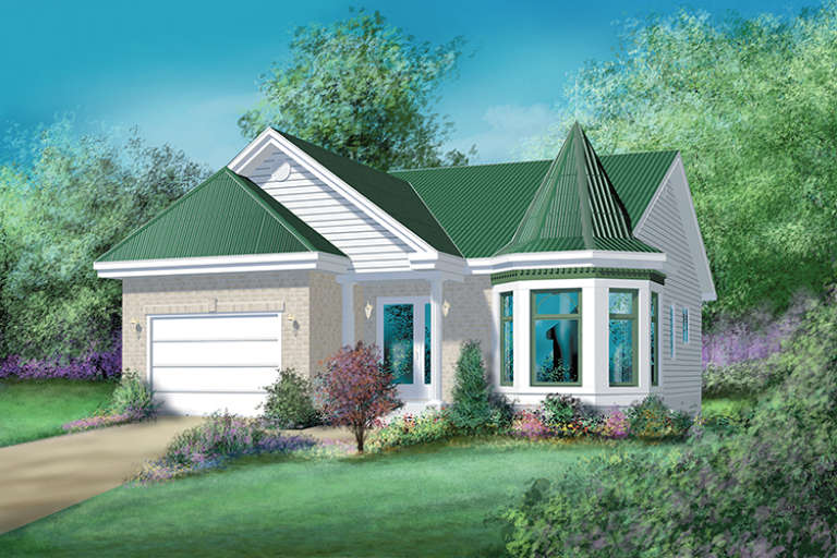 House Plan House Plan #17479 Front Elevation