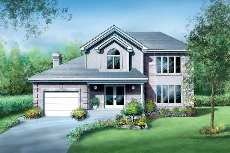 House Plan House Plan #17489 Front Elevation