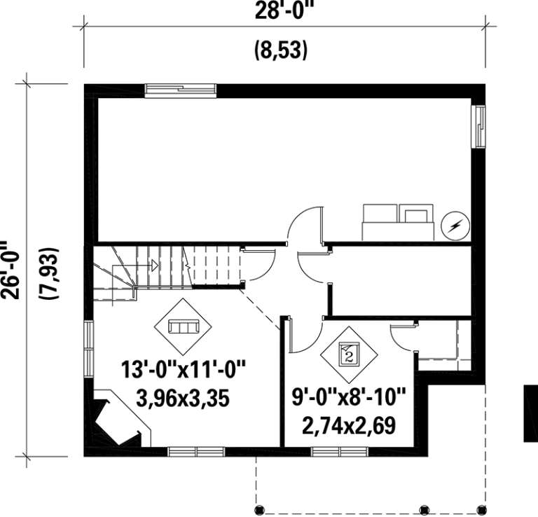House Plan House Plan #17534 Drawing 2