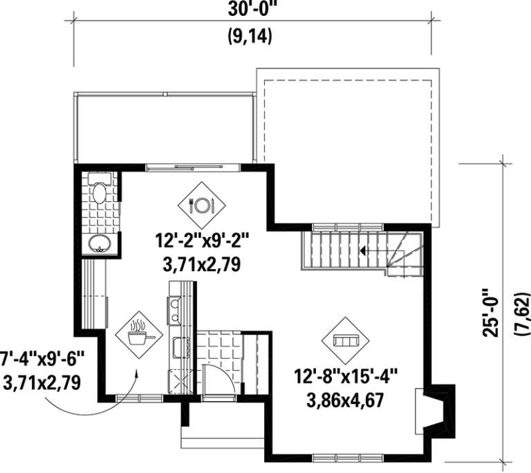 House Plan House Plan #17546 Drawing 1
