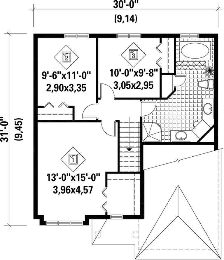 House Plan House Plan #17579 Drawing 2