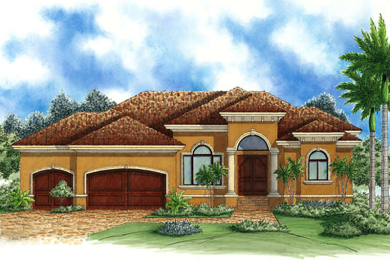 House Plan House Plan #17624 Front Elevation
