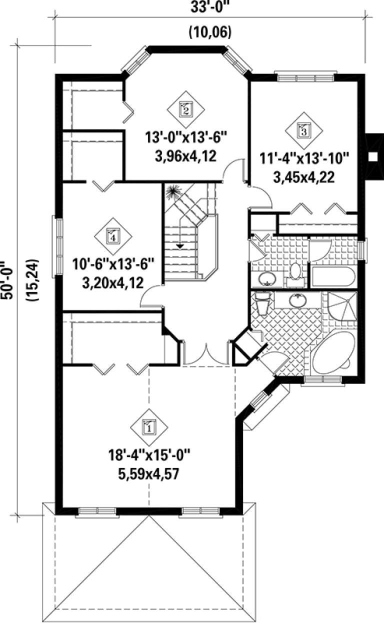 House Plan House Plan #17638 Drawing 2