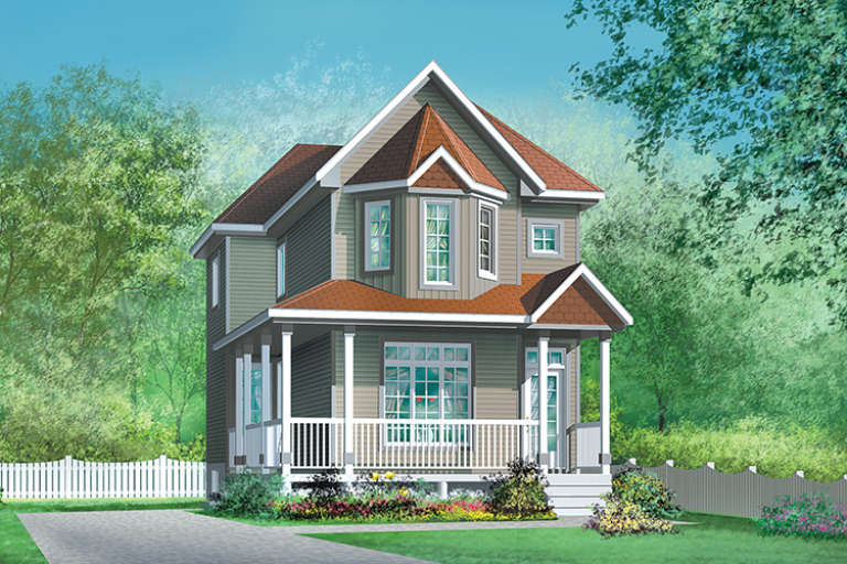 House Plan House Plan #17640 Front Elevation