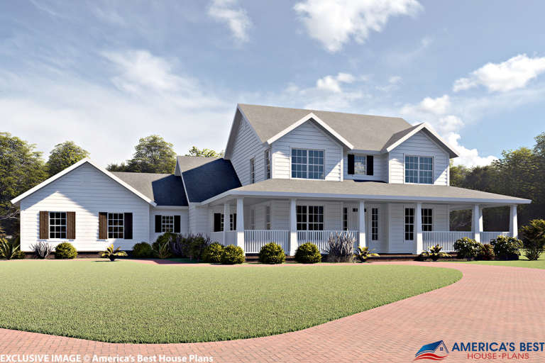 House Plan House Plan #17653 Front Elevation 