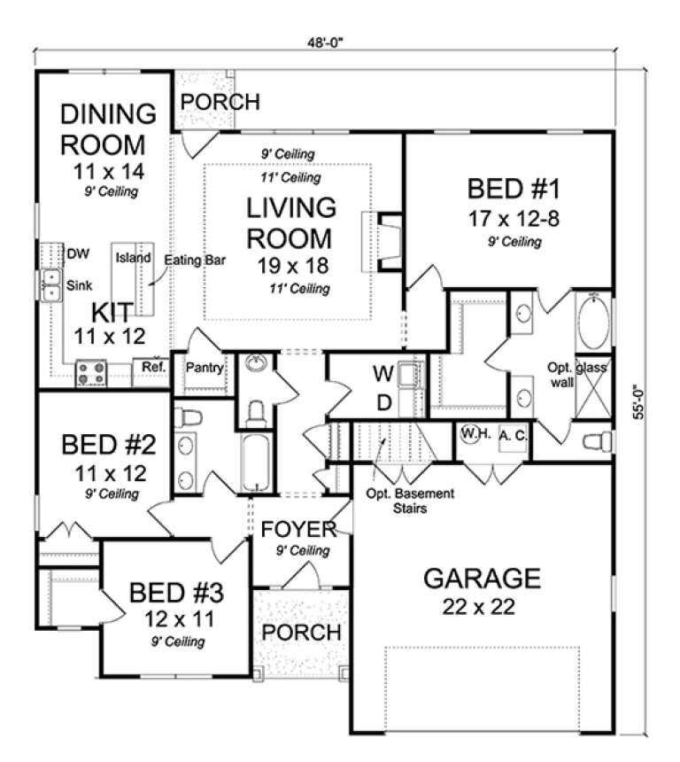 House Plan House Plan #17654 Drawing 1