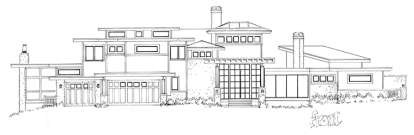 Contemporary House Plan #1907-00033 Elevation Photo