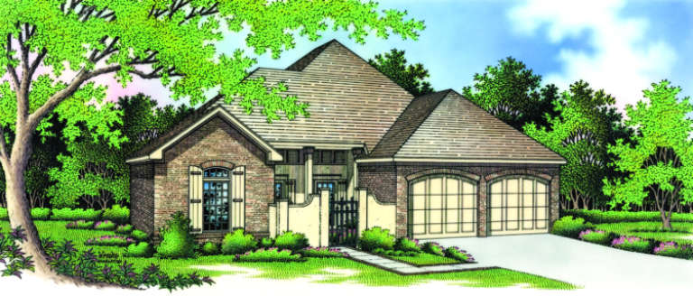 House Plan House Plan #1771 Front Elevation