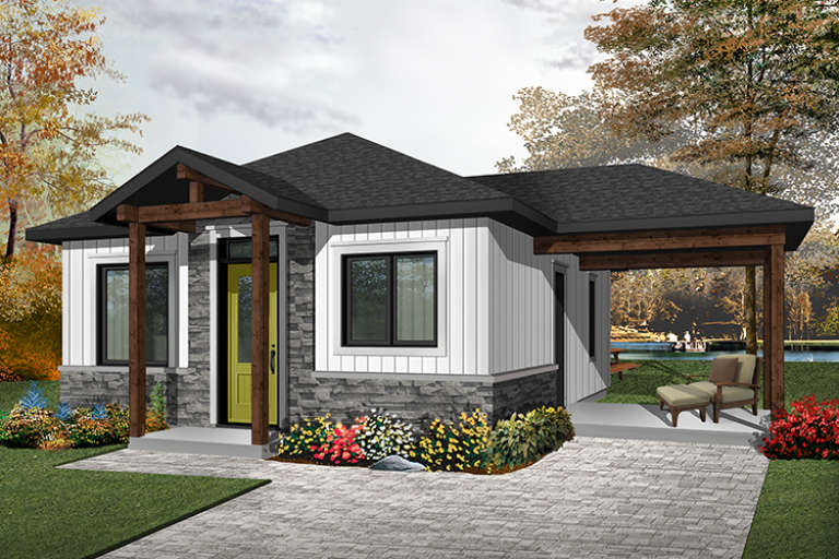 House Plan House Plan #17716 Front Elevation
