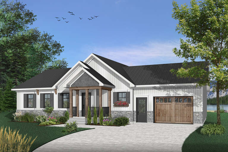 House Plan House Plan #17721 Front Elevation 