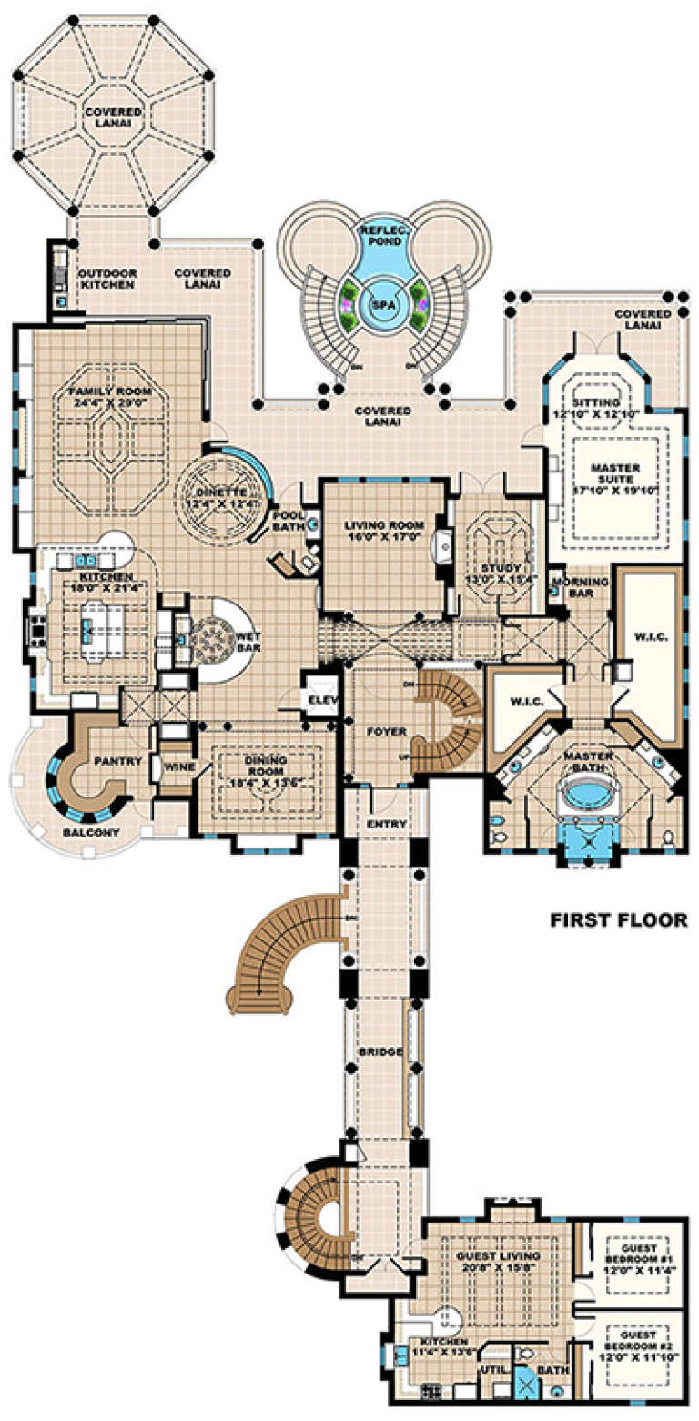 House Plan House Plan #17735 Drawing 1
