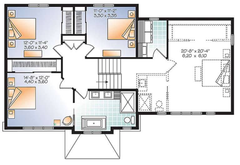 House Plan House Plan #17766 Drawing 2