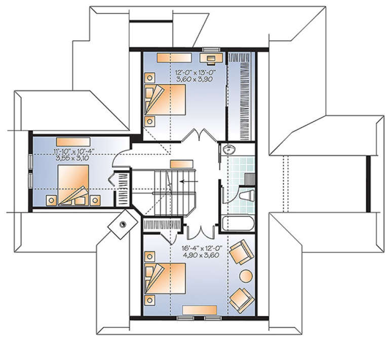 House Plan House Plan #17768 Drawing 2