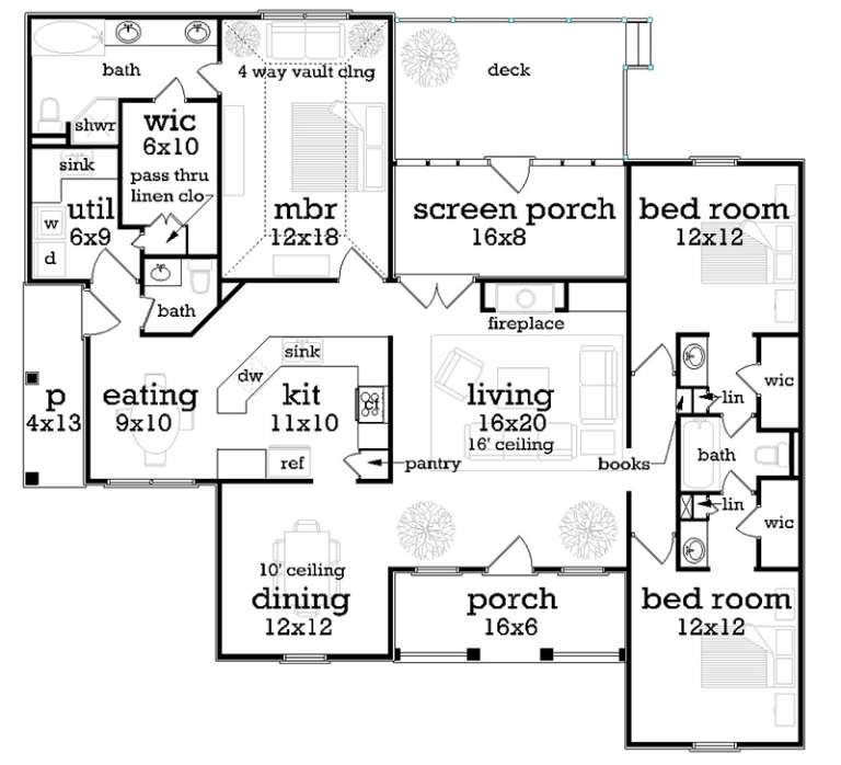 House Plan House Plan #17774 Drawing 1
