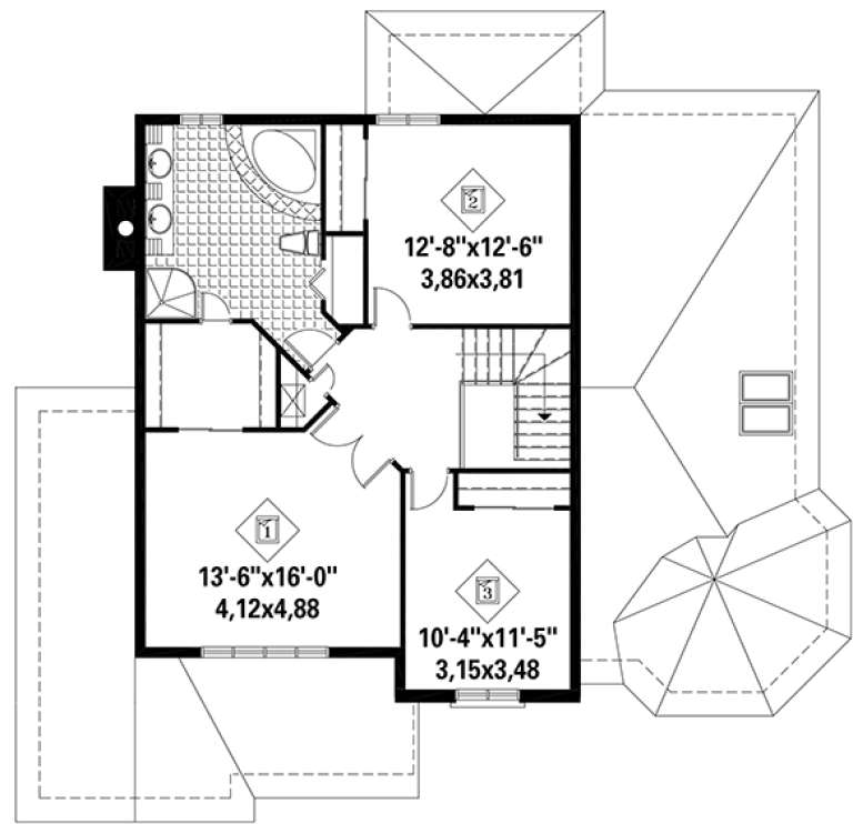 House Plan House Plan #17794 Drawing 2