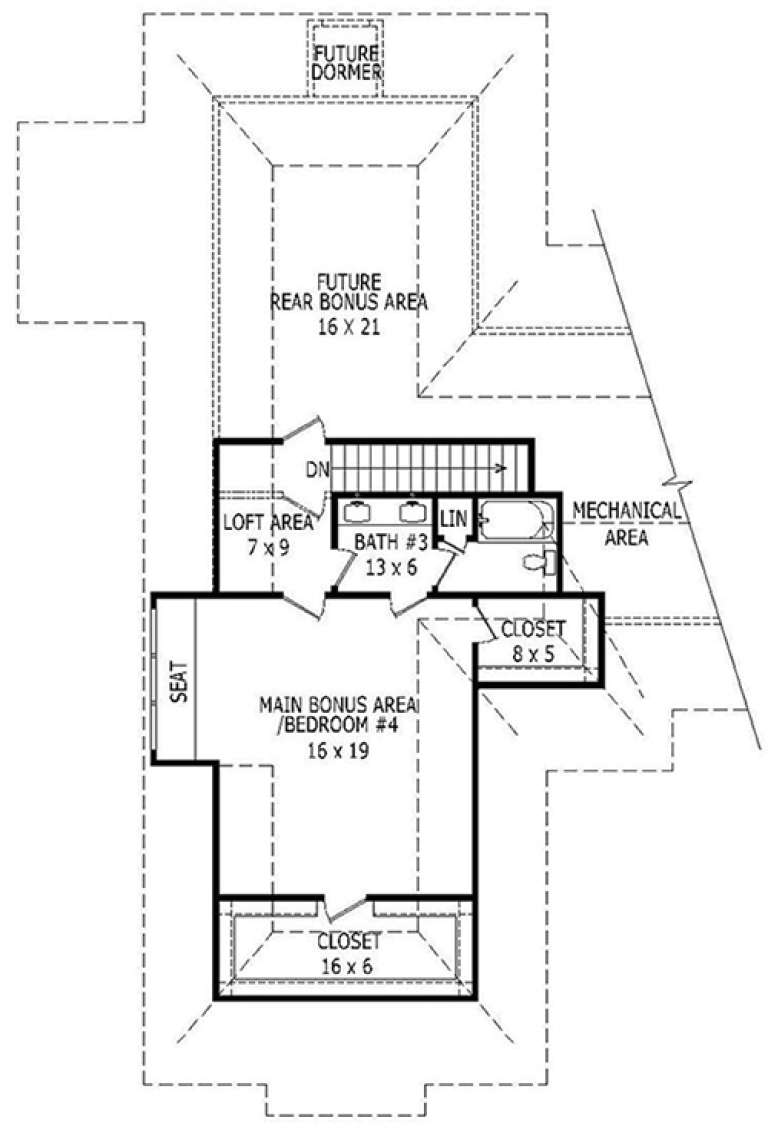 House Plan House Plan #17817 Drawing 2