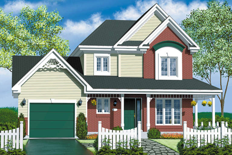 House Plan House Plan #17835 Front Elevation