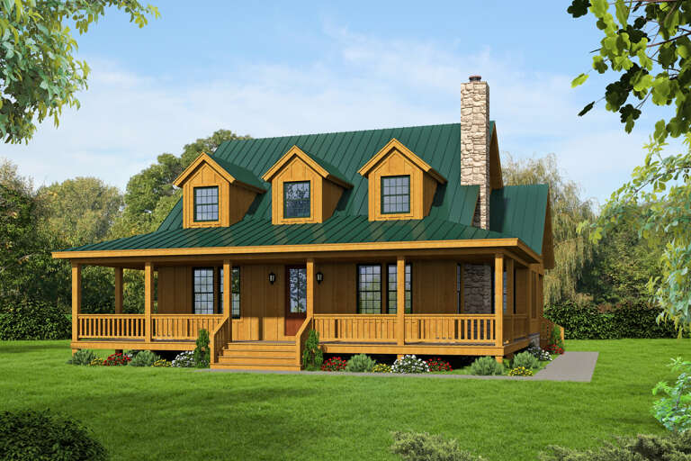 House Plan House Plan #17846 Front Elevation 