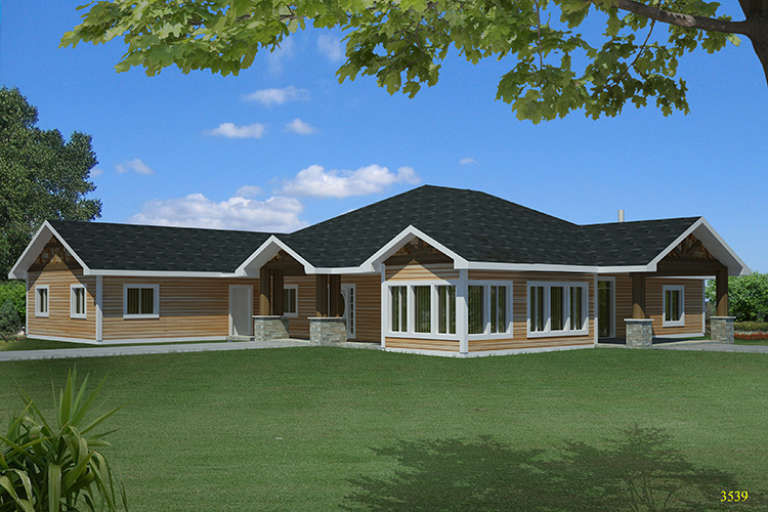 House Plan House Plan #17903 Front Elevation