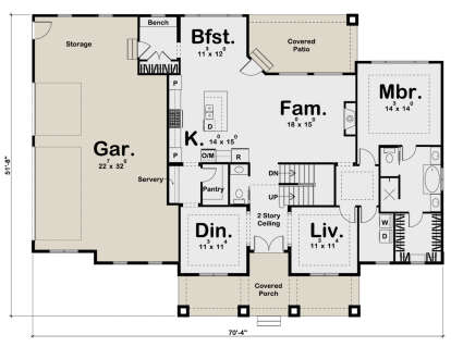 Main Floor for House Plan #963-00150