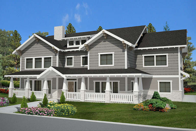 House Plan House Plan #17927 Front Elevation