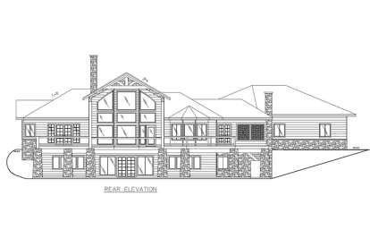 Craftsman House Plan #039-00690 Elevation Photo