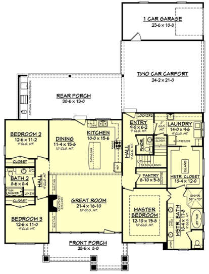 Main for House Plan #041-00145