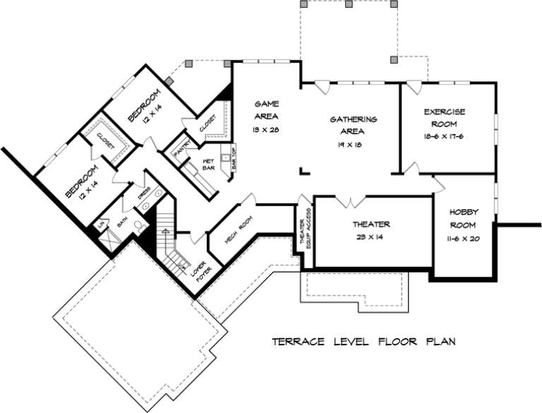 House Plan House Plan #18004 Drawing 3