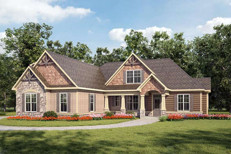 House Plan House Plan #18006 Front Elevation