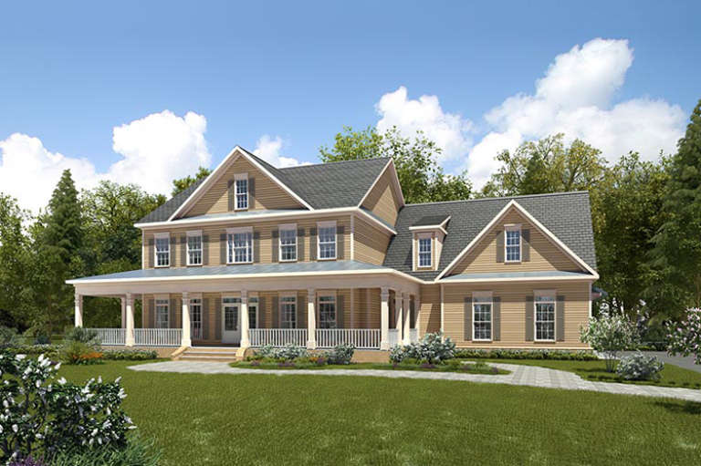 House Plan House Plan #18037 Front Elevation